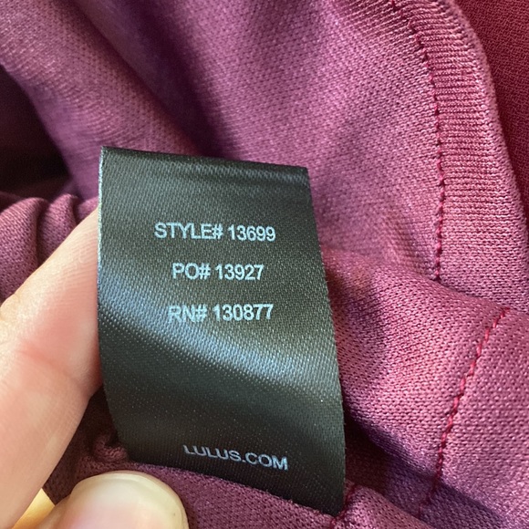 Lulu’s • Mythical Kind of Love Wine Red Maxi Dress perfect fall wedding attire - Picture 13 of 15